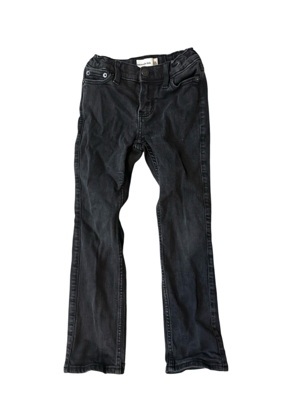 Boys Abercrombie Kids Black Jeans Slim Fit size 5/6